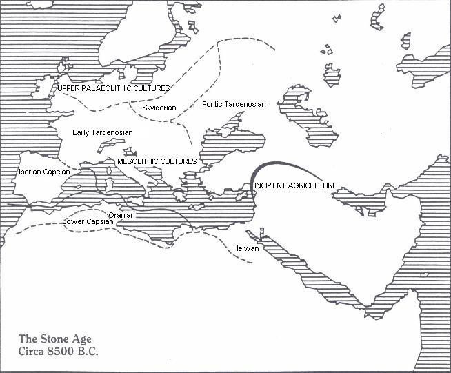 The Stone Age Circa 8500 B.C.